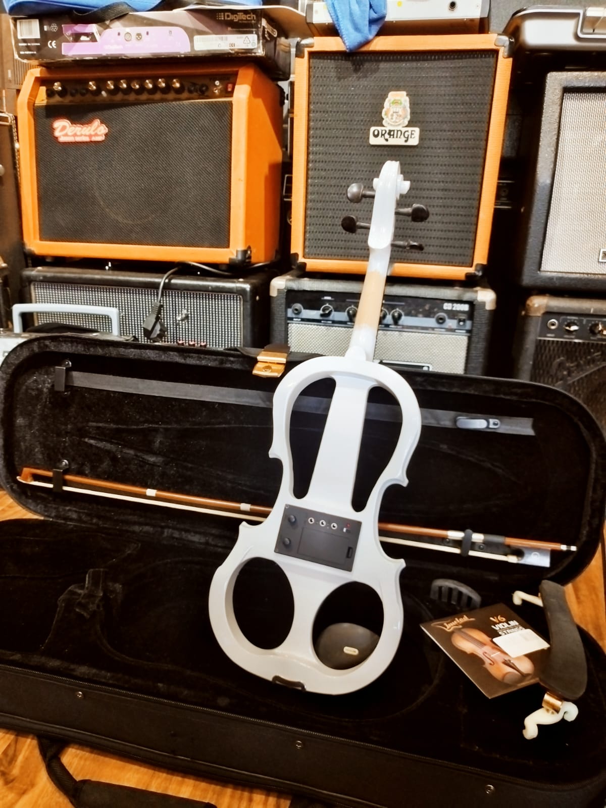 Japan Imported Silent VIOLIN - Image 2