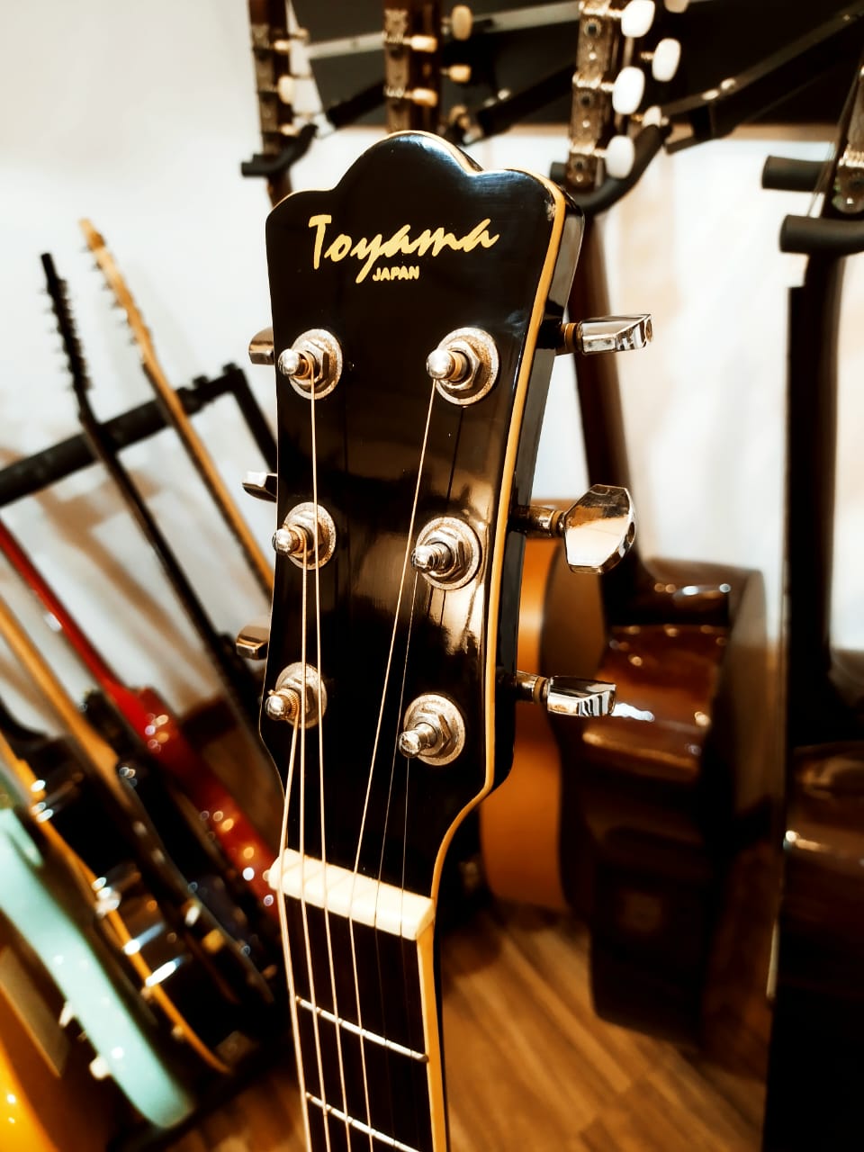 TOYAMA Japan Acoustic Electric Guitar - Image 3