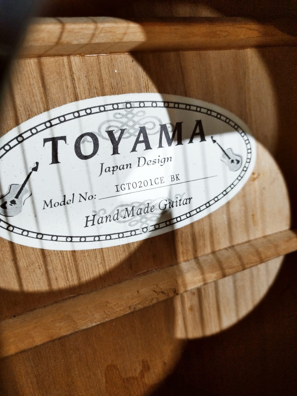 TOYAMA Japan Acoustic Electric Guitar - Image 6