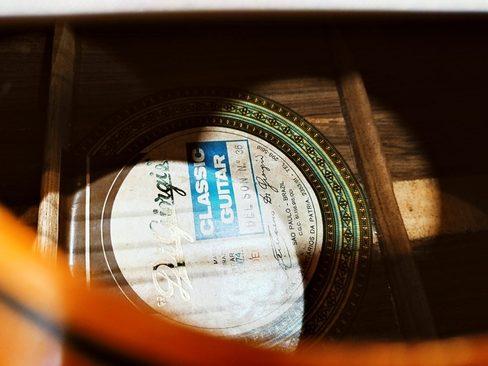 Di giorgio Brazilian Classical Guitar - Image 4