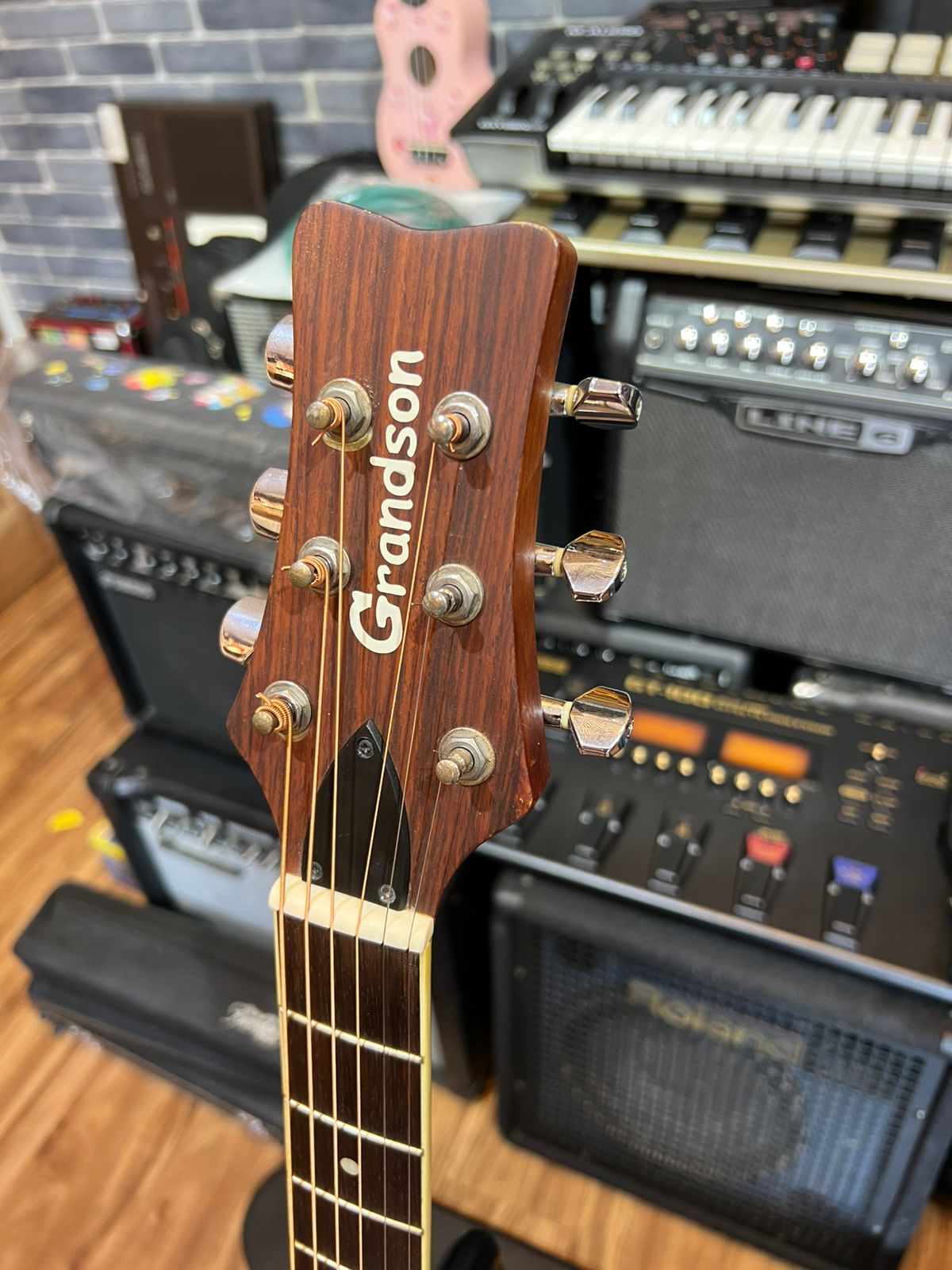 Grandson Acoustic Electric Guitar - Image 2