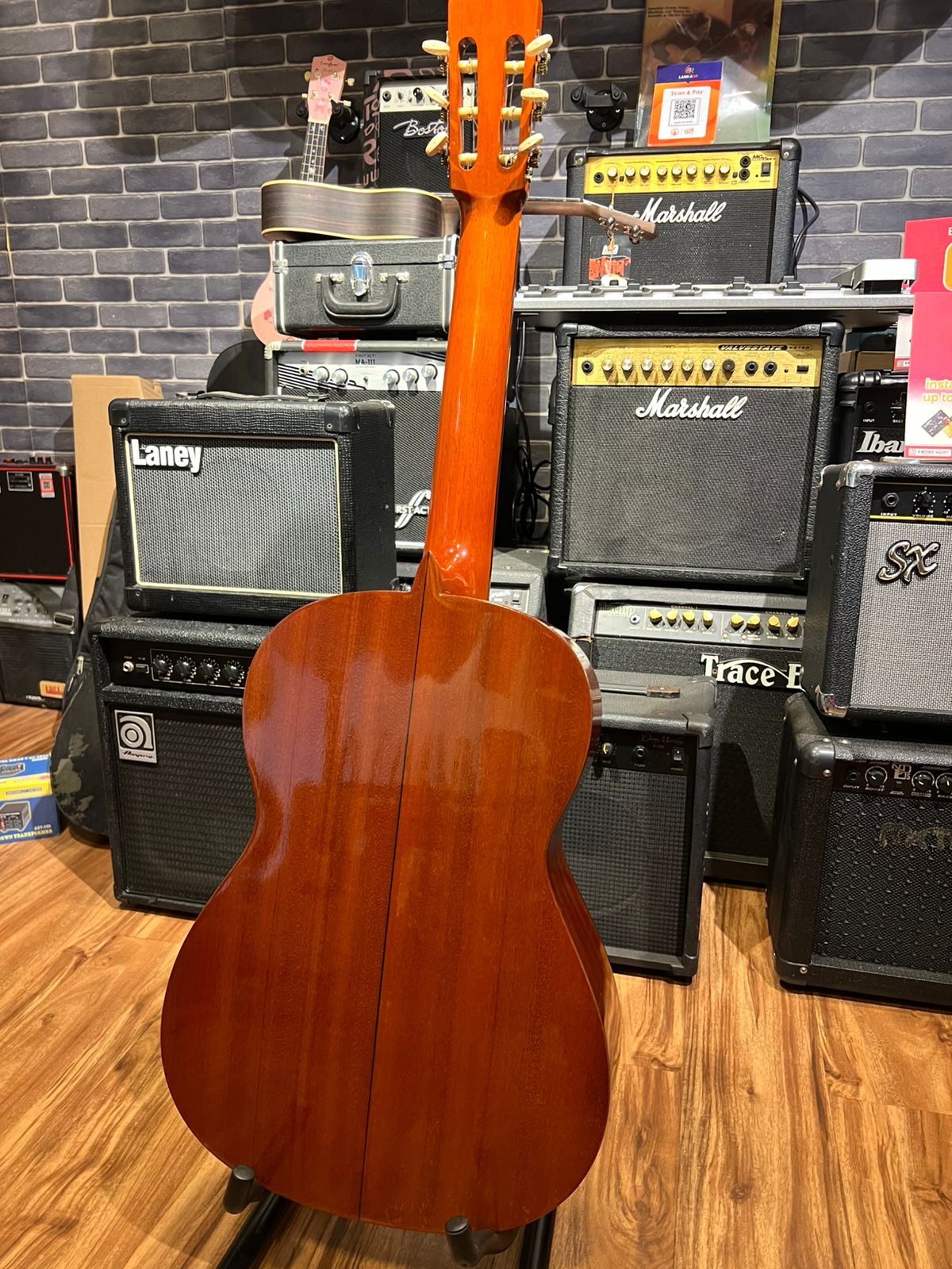 Aria AC-25 Concert Classical Guitar - Image 7