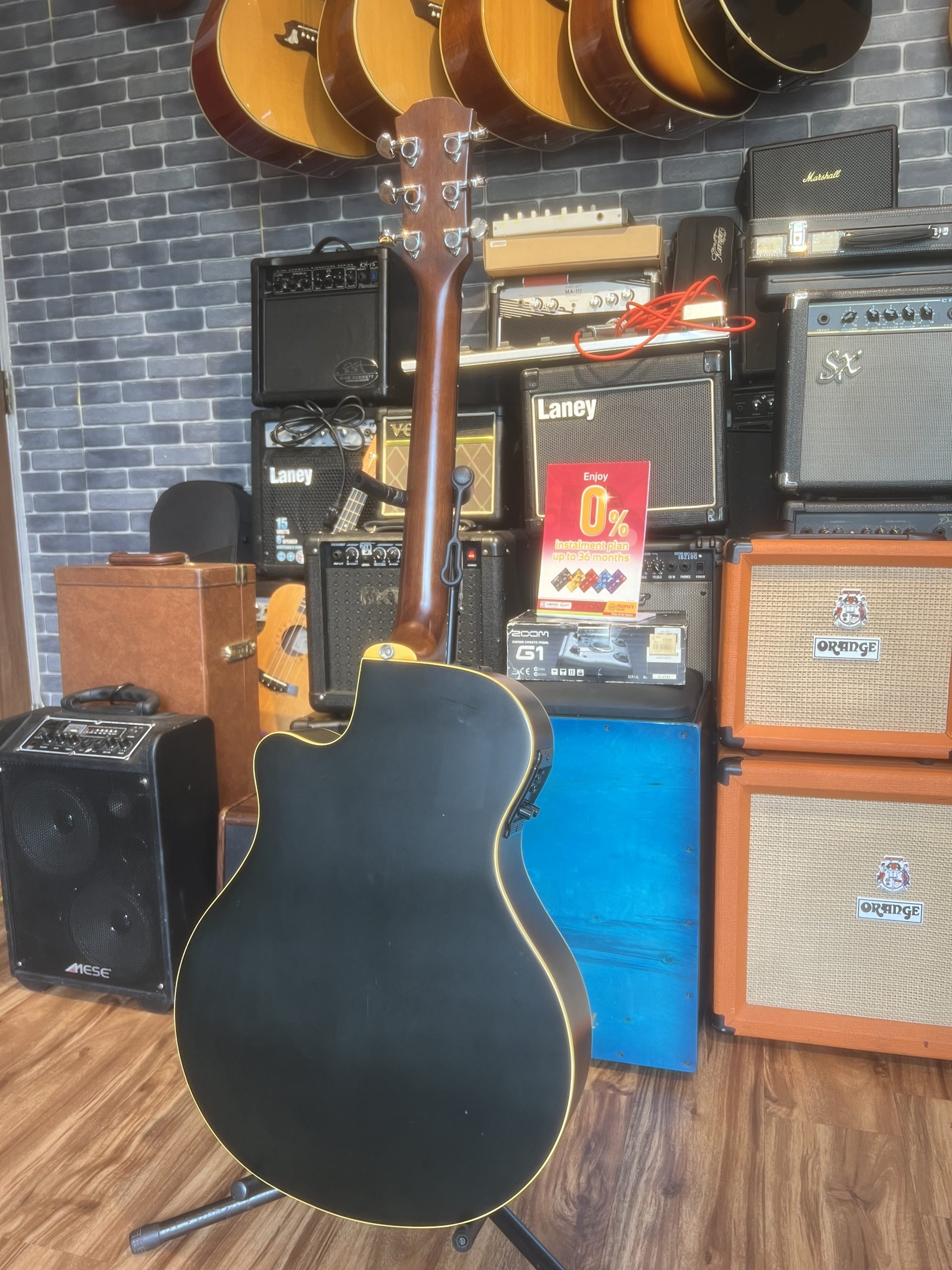 YAMAHA APX 4A ACOUSTIC ELECTRIC GUITAR - Image 5