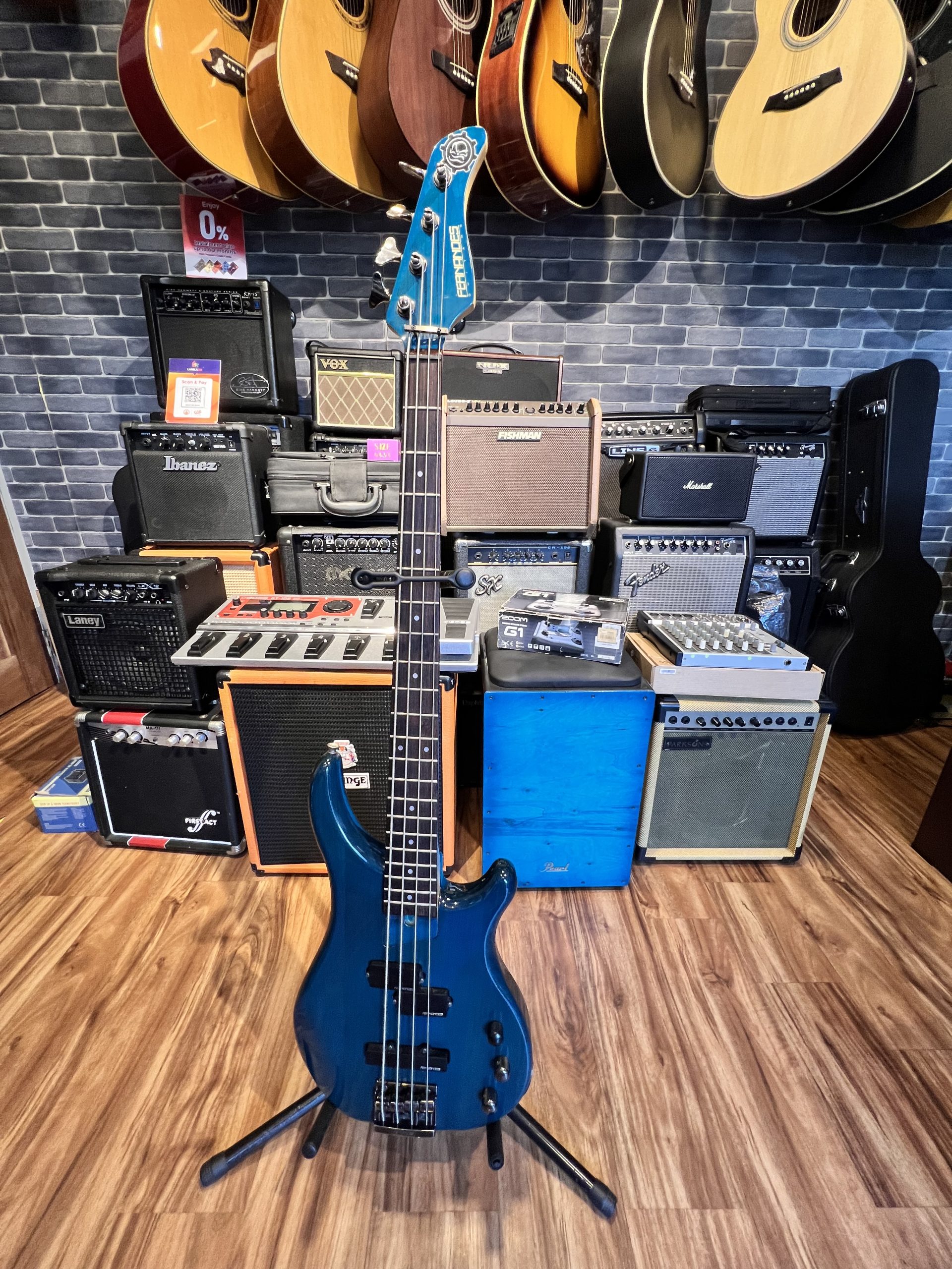 FERNANDES JAPAN BASS GUITAR