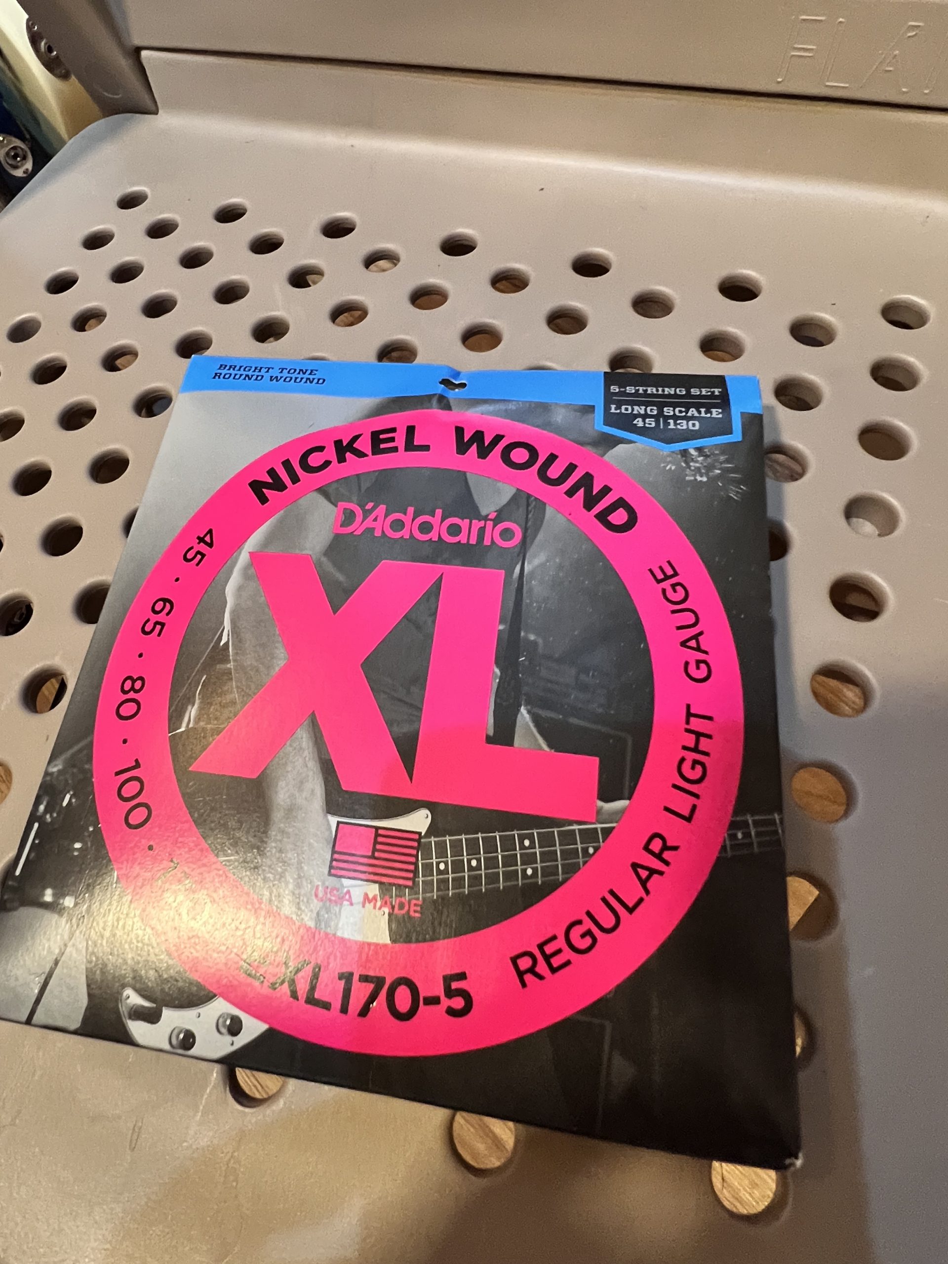 D’Addario EXL170-5 Strings Bass Guitar Pack - Image 3