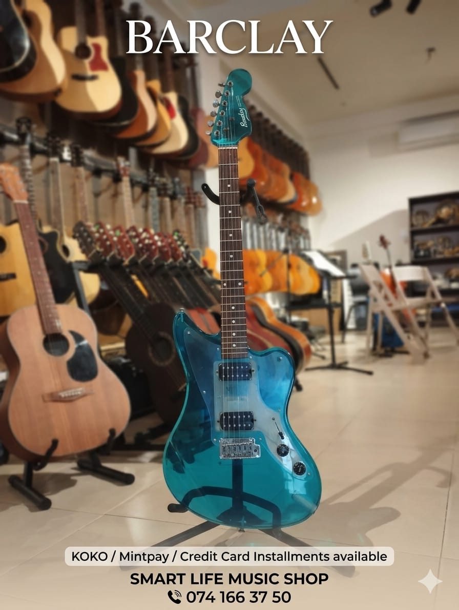 Barclay Acrylic Series Electric Guitar