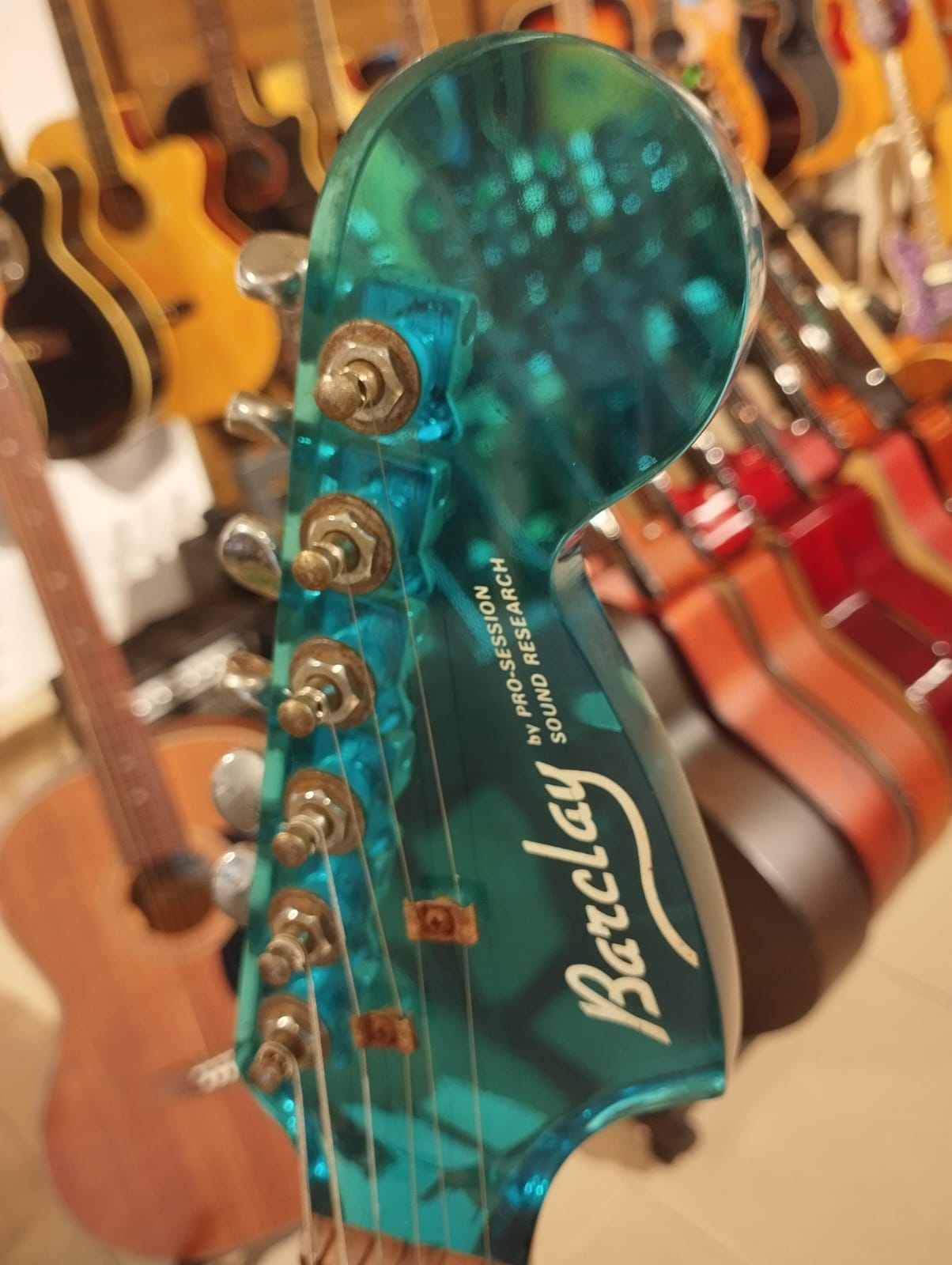 Barclay Acrylic Series Electric Guitar - Image 2