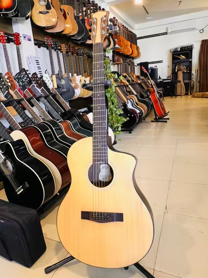 HSH Light weight cutaway Acoustic Guitar