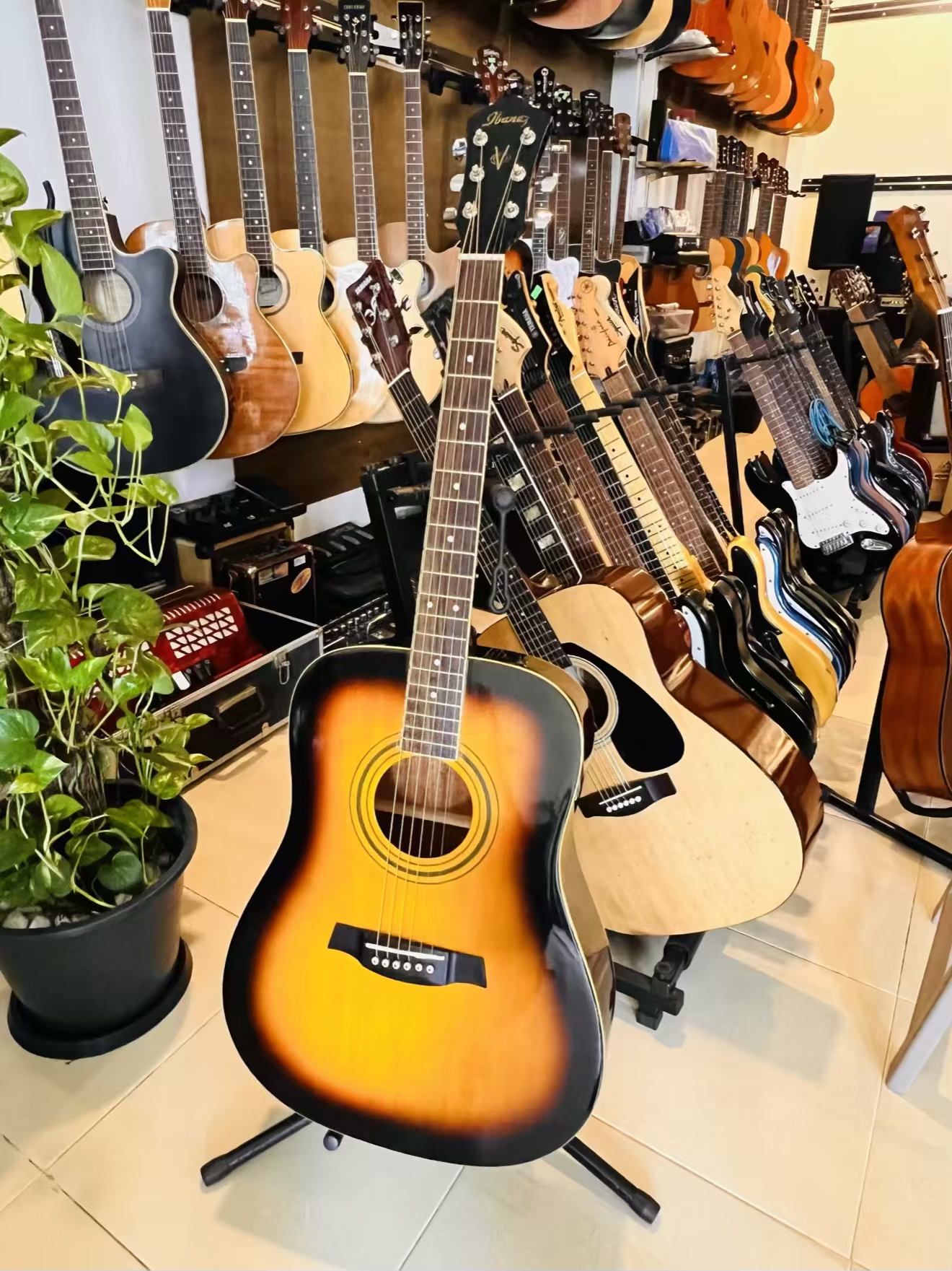 Ibanez V 72 Acoustic Guitar