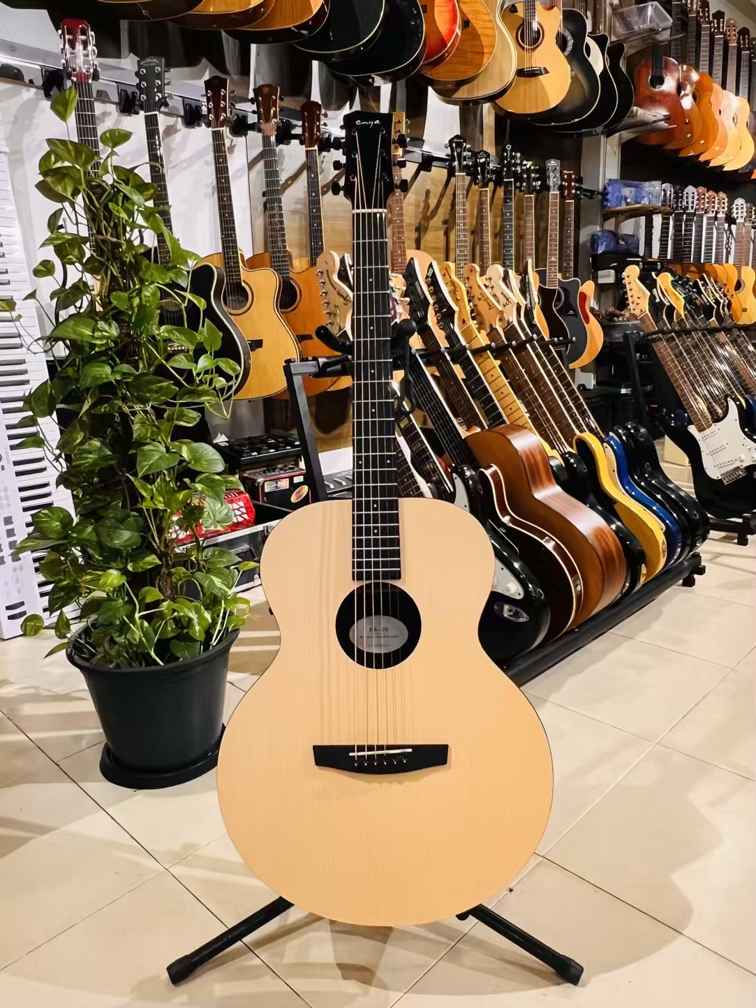 Enya Quality Acoustic Electric Guitar