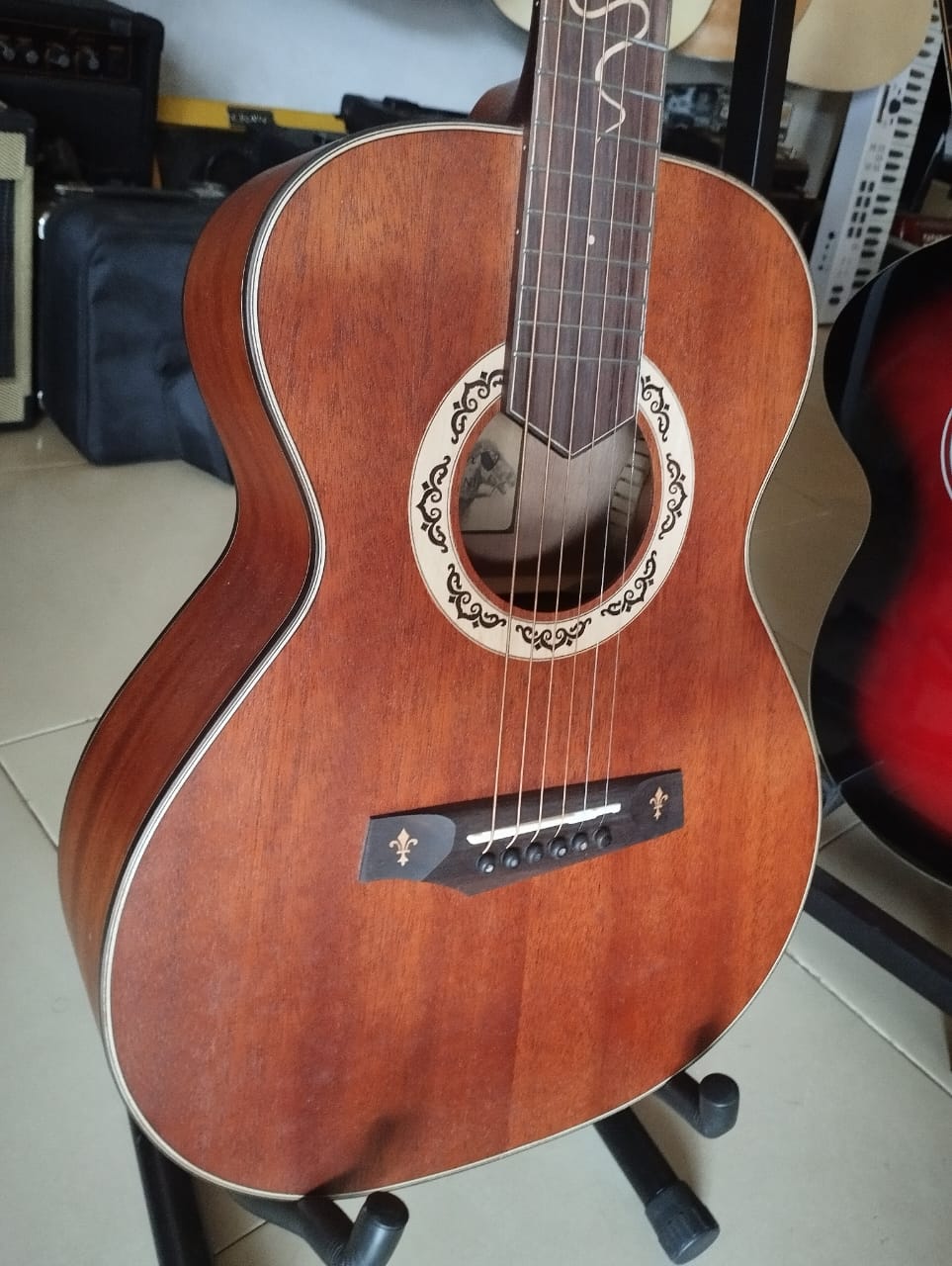 Travel Guitar randomness AS-MINI acoustic guitar - Image 3